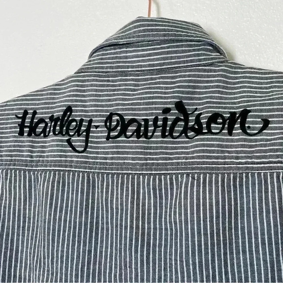 Harley Davidson Reversible Button Down - Picture 7 of 11